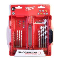 Набір свердл універсальних ShW HEX MILWAUKEE (8шт) MILWAUKEE