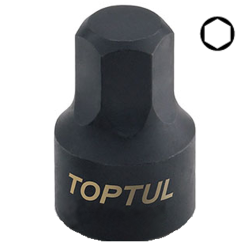 Головка-бита 1/4" HEX TOPTUL 4 мм (цільна) BCDB0804