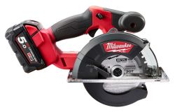 Пила дискова ручна по металу акумуляторна по металу MILWAUKEE M18 FMCS-502X Ø150мм (+ диск, HD кейс)