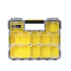 Органайзер професійний FATMAX SHALLOW PRO METAL LATCH, вологозахисний, розмірами 446x74x357 мм STANLEY 1-97-517