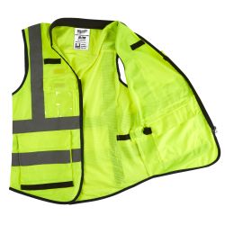 Жилет жовтий PREMIUM MILWAUKEE, сигнального забарвлення (L / XL)