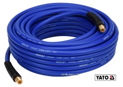 Шланг пневматичний гібридний (ПВХ+БНК) YATO: Ø6.5мм x20м, Ø=1/4