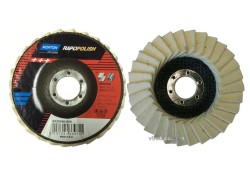 Диск пелюстковий полірувальний NORTON Ø= 115/22,2 мм. фетровий для нержавіючої сталі,