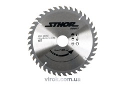 Диск пильний по дереву STHOR. Ø= 184/30 мм, h= 2,2 мм, 40 зубів [10/20]