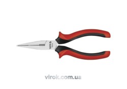Плоскогубці подовжені прямі YATO : L= 160 мм. [6/60]