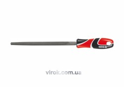 Напильник по металу YATO, трикутний l=250 мм, #3 [20/80]