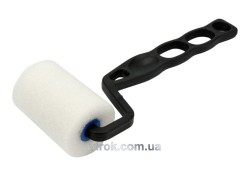 Валик в зборі малярний VOREL : L= 5 x 3,5 cм, тримач Ø= 6мм, поролоновий [70]
