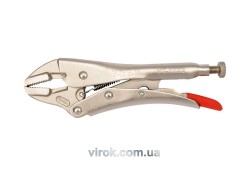 Кліщі затискні YATO : Cr-Mo, L= 180 мм [6/24]