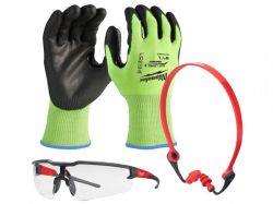 Комплект ЗІЗ Milwaukee PPE Kit 1 - G.9/L (рукавиці, окуляри, беруши)
