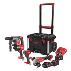 Набор аккумуляторных инструментов Milwaukee M18FPP4C-555T, 4933492525