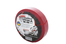 Стрічка ізоляційна VIROK : 18 мм 20 м x 0,18 мм ЧЕРВОНА [156]