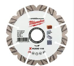 Алмазний диск SPEEDCROSS XHUDD 115 мм MILWAUKEE