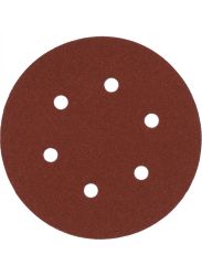 Шліфувальний папір MILWAUKEE Ø150/6 HL, зерно 80, (50шт)