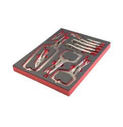 Набір інструментів в ложементі (плоскогубці) MILWAUKEE 11од.