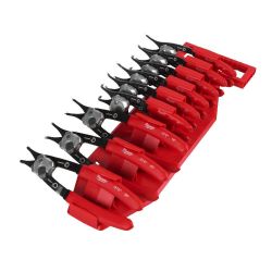 Щипці для стопорних кілець (набір з 9 предметів) MILWAUKEE 4932492496