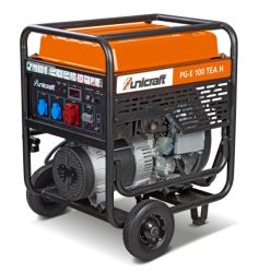 PG-E 100 TEA H Генератор бензиновий UNICRAFT  Тип запуску електростартер Габаритні розміри, мм 785*6