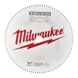 Диск пиляльний PFTE MILWAUKEE, Ø305х30х3,0мм, 100 зуб.