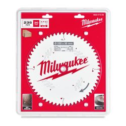 Диск пиляльний PFTE MILWAUKEE, Ø235х30х2,4мм, 60 зуб.