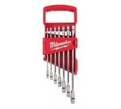 Набір дюймових ключів рожково-накидних MAX BITE MILWAUKEE з храповиком, (7шт), (3/8"-3/4")