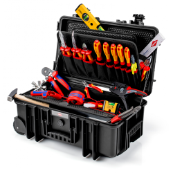 Валіза для інструментів KNIPEX "Robust26" Elektro, 00 21 33 E, укомплектована