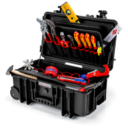 Валіза для інструментів KNIPEX "Robust26" Sanitär, 00 21 33 S, укомплектована