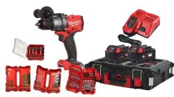 Дриль-шуруповерт акумуляторна безщіткова ударна M18 FPD3100P-502P MILWAUKEE