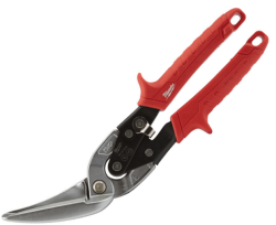 Ножиці по металу подовжені MILWAUKEE, лівий різ, 45 град.