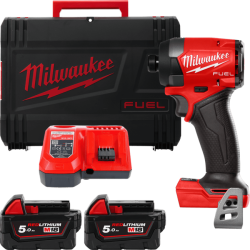 Шуруповерт ударний акумуляторний M18 FID3-502X MILWAUKEE, крут. мом. 226 Нм 4933479865 (+ заряд.прис