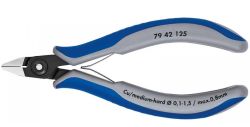 Прецизійні кусачки бокові для електроніки KNIPEX 79 42 125