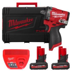 Гайковерт високомоментний MILWAUKEE 1/2" (746 Нм) M12 FCIWF12G3-502X (+2 акумулятори, зарядний пристрій, HD кейс)