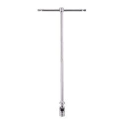 Ключ хромований з Т-образною ручкою та шарниром MILWAUKEE, Hex 15мм