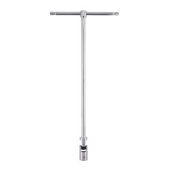 Ключ хромований з Т-образною ручкою та шарниром MILWAUKEE, Hex 20мм