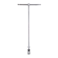 Ключ хромований з Т-образною ручкою та шарниром MILWAUKEE, Hex 22мм