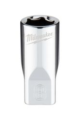 Головка торцева хромована 1/4'' MILWAUKEE, 8мм