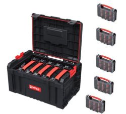 Ящик для інструментів QBRICK SYSTEM PRO TOOLBOX + 5 штук органайзерів PRO ORGANIZER MULTI