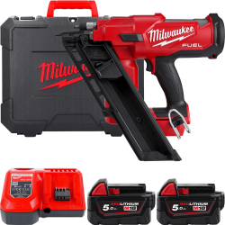 Пістолет цвяхозабивний акумуляторний безщітковий MILWAUKEE M18 FUEL FFNS-502C 4933478302