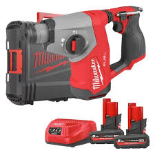 Перфоратор акумуляторний безщітковий SDS-PLUS MILWAUKEE M12 FHAC16-502X (1,15Дж) футляр для транспортування