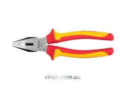 Плоскогубці комбіновані електромонтажні YATO з ізоляцією 1000 V; l= 200 мм [6/36]
