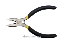 Плоскогубці міні VOREL : L= 120 мм, з ізольованими ручками [12/120]