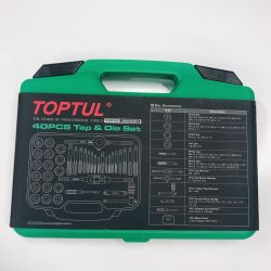 Набір різьбонарізного інструменту TOPTUL 40 од. М3-М12 JGAI4001