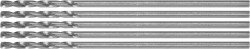 Свердло по металу PREMIUM YATO: HSS 4241, до нержав. і високолегов сталі,литва Ø=0.8х30мм, 5шт [100]