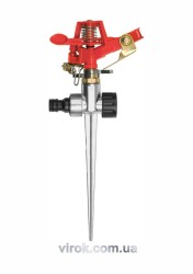 Зрошувач імпульсний 6-режимний YATO на кілку, до шлангу 1/2