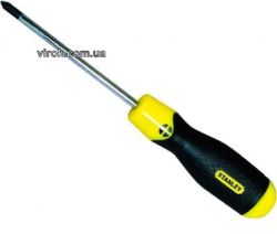 Викрутка хрестова STANLEY "Cushion Grip" : "Philips" PH1 x 75 мм DW
