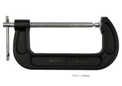 Струбцина з гвинтовим затиском "G" подібна YATO; l= 150 мм (6") [12]