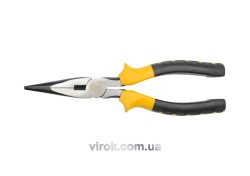 Щипці - тонкогубці VOREL : прямі, L= 180 мм [6/60]