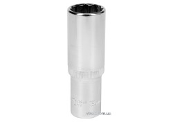 Головка торцева 12-гранна YATO : подовжена, квадрат 1/2