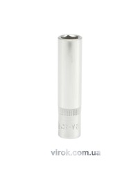 Головка торцева 6-гранна YATO : подовжена, квадрат 1/4