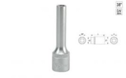 Головка торцева 6-гранна YATO : подовжена, квадрат 3/8