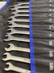 Набір ключів ріжкових 8-32 мм 11 шт. у чохлі СТАНДАРТ-NKR11STA-S