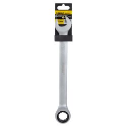 Ключ ріжково-накидний трещеточний 22мм CrV polished SIGMA (6022221)